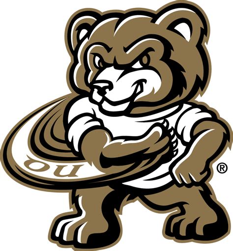 Oakland Golden Grizzlies Logo Mascot Logo Ncaa Division I N R