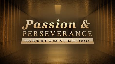Watch Passion And Perseverance 1999 Purdue Womens Basketball Nation