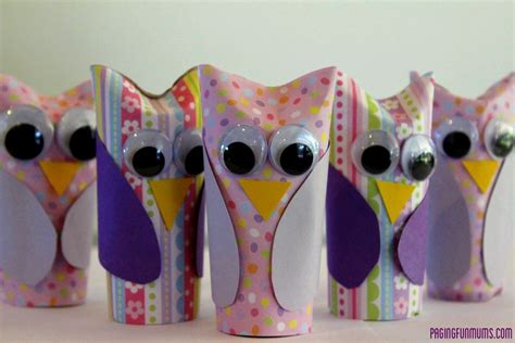 Toilet Paper Roll Owlssuch A Hoot Paper Roll Crafts Toilet Paper