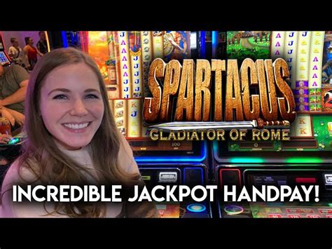 Epic Handpay Jackpot First Time Ever Playing The New Spartacus Slot