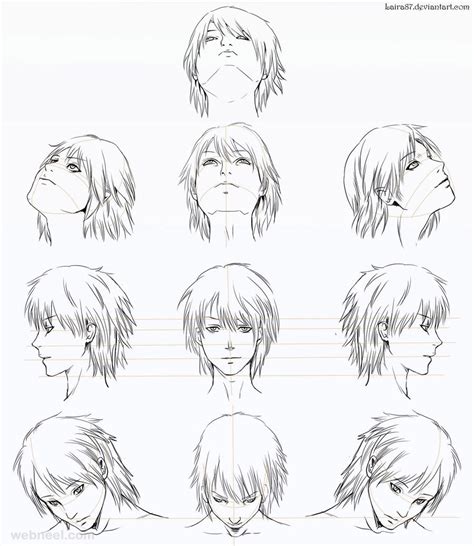 How To Draw Anime Tutorial With Beautiful Anime Character Drawings