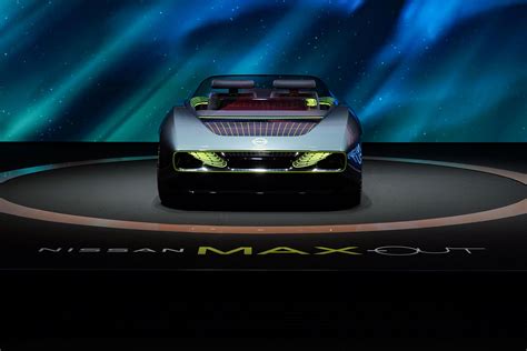 Nissan Max Out Ev Convertible Concept Physically Revealed Carexpert