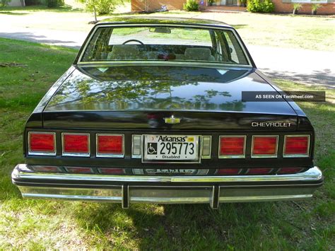 1983 Chevrolet Caprice Classic Information And Photos Momentcar