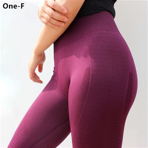 Butt Lift Yoga Pants High Waist Tummy Control Squat Trousers Stretch