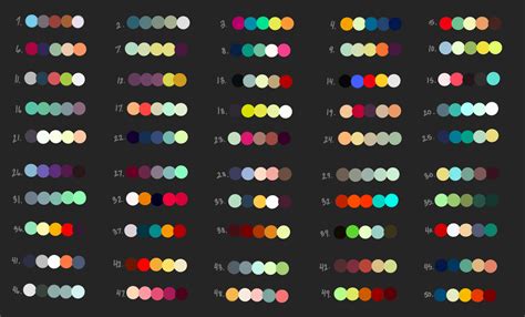 F2u Color Palettes By Raindoq On Deviantart Color Palette Challenge