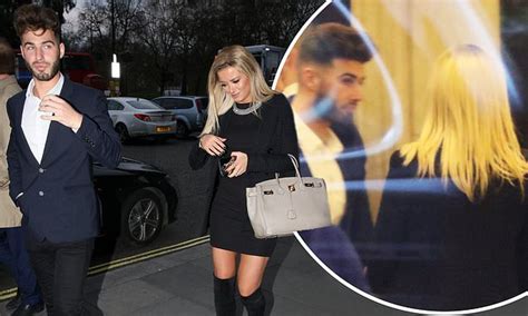 Celebs Go Dating S Olivia Bentley And Joshua Ritchie Arrive At London Hotel Together