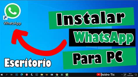Descargar E Instalar Whatsapp En Pc Escritorio Windows 10 8 7