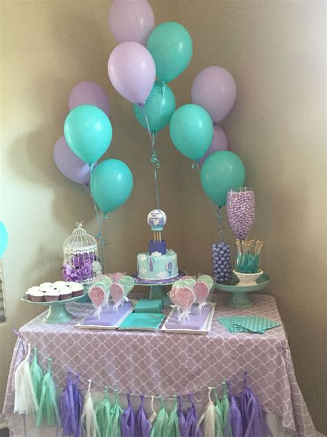 Mint And Lavender Baby Shower Baby Shower Purple Lavender Baby