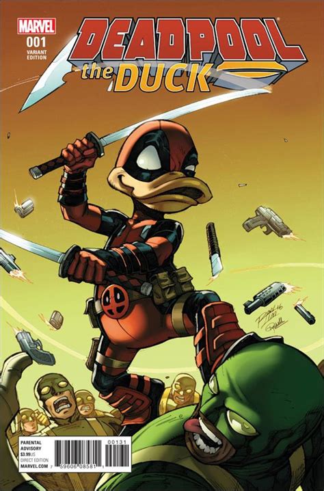 Deadpool The Duck 1 C Mar 2017 Comic Book By Marvel