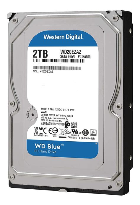 Disco Duro Interno Western Digital Wd20ezaz 2tb Azul Binary Store