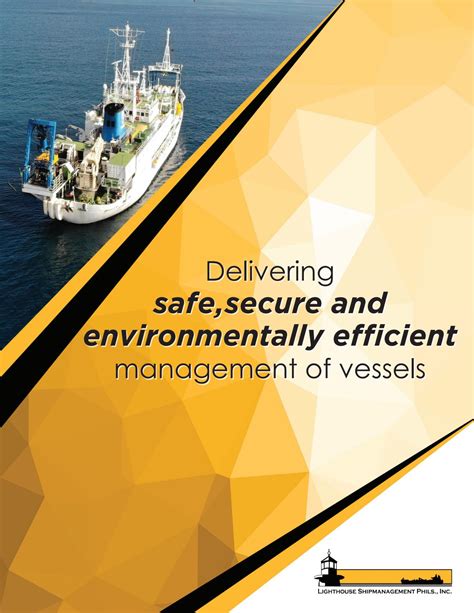 Lighthouse Ship Management Brochure By Ptc Marcom Issuu