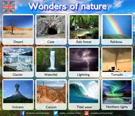 Wonders Of Nature Vocabulary Pinterest Nature And Wonders Of Nature