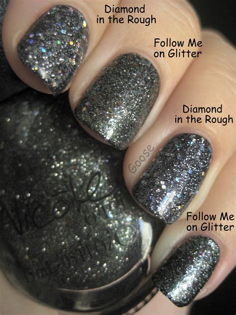 Diamond in the rough (2019). Goose's Glitter: Some Nicole by OPI Kardashian Kolors