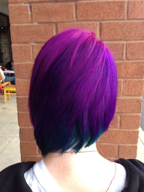 How To Dye Your Hair Purple Purple Hair Hair Bright Purple Hair