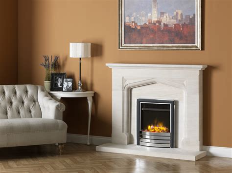 Charlton And Jenrick 16 4d Ecoflame Electric Fire With Chromeblack
