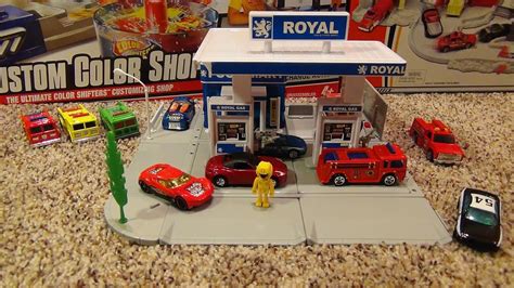 Tomica Gas Station Fire Hypercity Rescue Adventure Playset By Tomy Toys