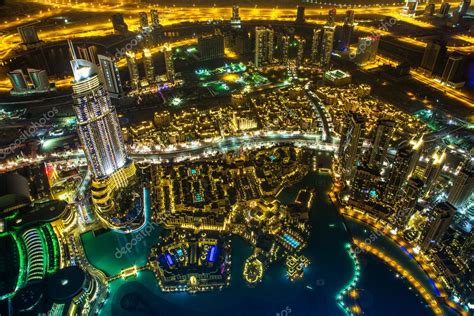 Dubai Downtown East United Arab Emirates Architecture Stock