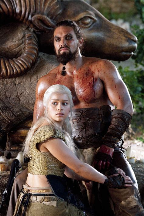 Game Of Thrones The Pointy End S1ep8 Khal Drogo Jason Momoa Game Of Thrones Fans