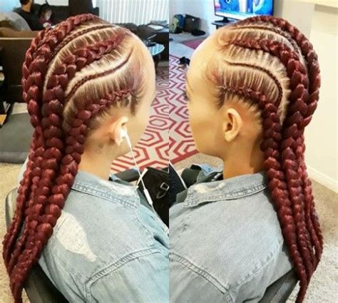 Trendy 60 Jumbo Cornrows For Black Women New Natural