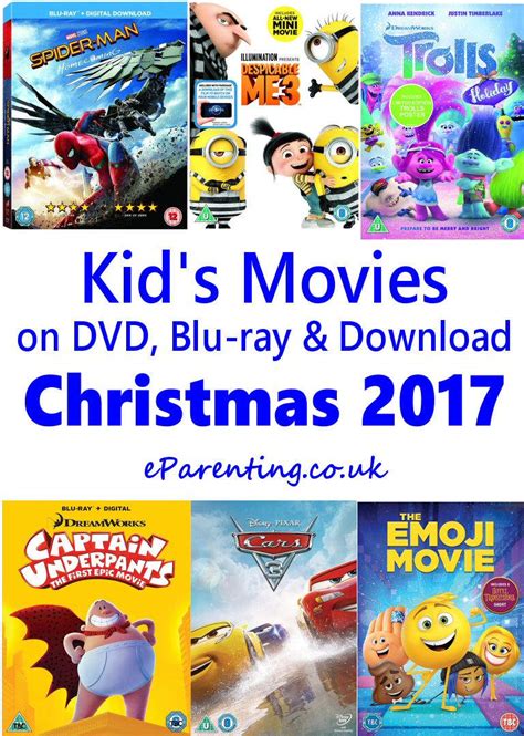 Kids New Dvd Releases November December 2017