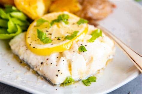 Garlic Butter Lemon Baked Cod Includes Video Instructions