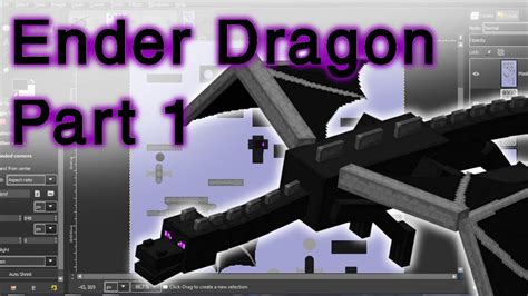 9easy Giant Ender Dragon Papercraft Template Second Camp