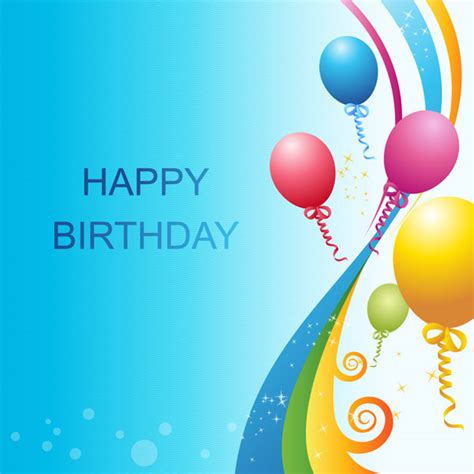 Vector Birthday Template Download Free Vector Art Free Vectors