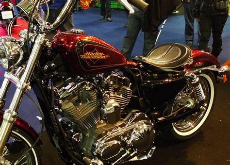 This is hd's model of a '70's custom 'bobber'. Harley Davidson Sportster 72 | Flickr - Photo Sharing!