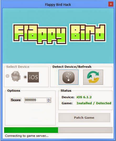 Flappy Bird Hack Tool Cheat High Score Hacks Mania