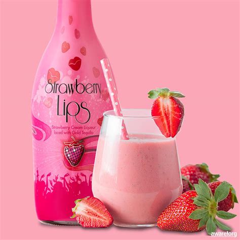 Strawberry Lips The Pink Liqueur Made For Women Drinksfeed