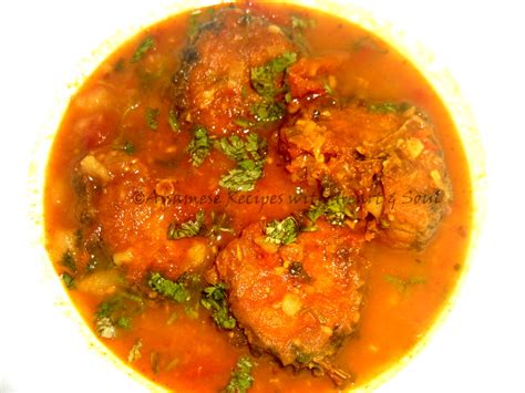 Assamese Recipes Bilahi Masor Tenga Fish In Tomato Gravy An
