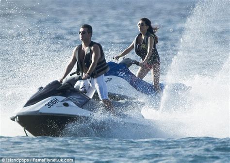 Simon Cowell Spends Evening At Barbados Charity Event With Exes Mezhgan
