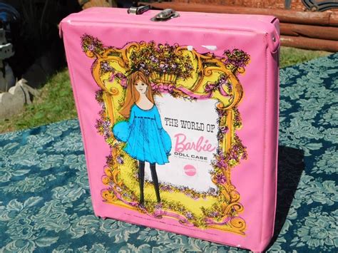 Vintage The World Of Barbie Case 1968 Vintage Mattel Barbie Etsy Doll Case Barbie Doll Case