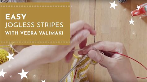 Easy Jogless Stripes With Veera Valimaki Knit Stars Youtube