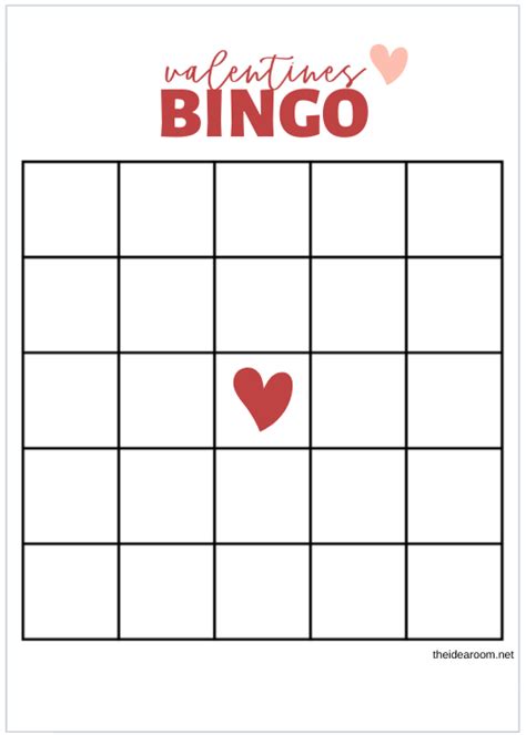 Valentines Day Bingo The Idea Room