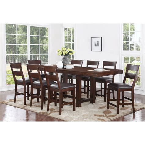 Craft And Main Alden 9 Piece Counter Height Dining Table Set Kitchen
