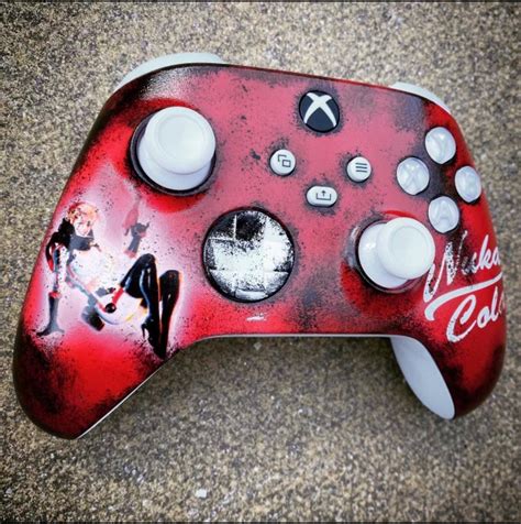 Xbox Series X Controller Custom Painted Nuka Cola Fallout Etsy