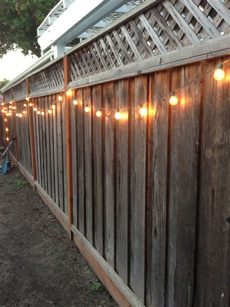 20 Best Collection Of Hanging Outdoor Lights On Fence
