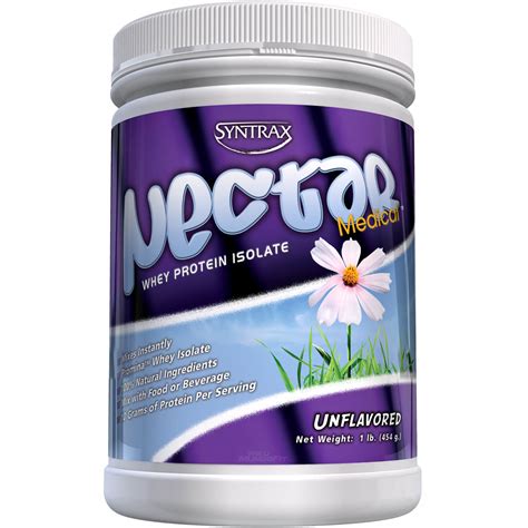 Nectar Medical Whey Protein Isolado 454g Syntrax Herbz