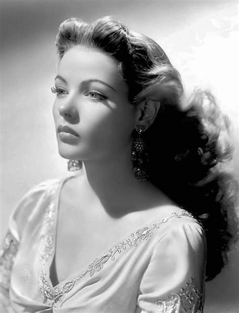 Vintage Classic Portraits Of Actress Gene Tierney 1940s Hollywood Icons Classic Hollywood