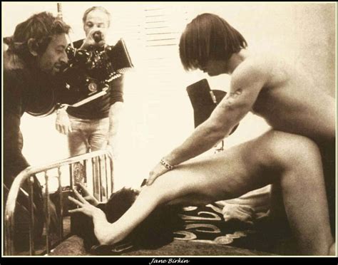 Jane Birkin Directed By Her Partner Serge Gainsbourg In A Scene Of The Plotful Movie Je T Aime