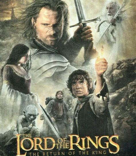 Lord Of The Rings Fandango Buttonpin Movie Theater Promo Frodo Aragorn