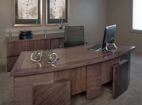 Custom Built Desk Showcase Design Home Office Space Interior Design