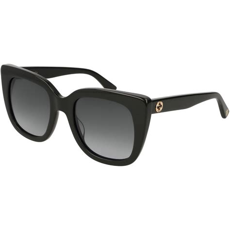 gucci gucci sunglasses gg0163sn women black flannels
