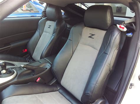 02 08 Nissan 350z Genuine Leather Seat Covers Custom Orders