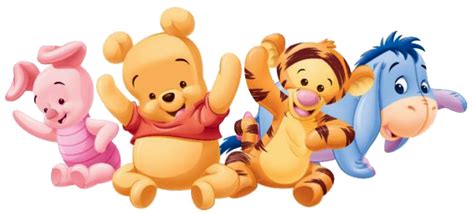 Pooh Babies Group Clipart Imagenes De Pooh Pooh Bebe Imágenes De