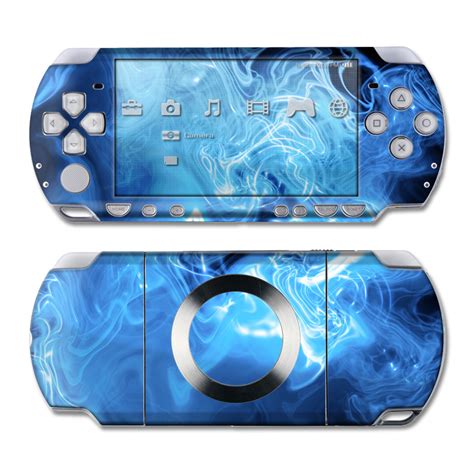 Blue Quantum Waves Psp Slim And Lite Skin Istyles