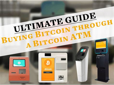 How To Use Bitcoin Atm Explained