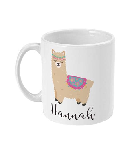 Llama Mug Llama T Personalised Mugs Custom Mug Etsy