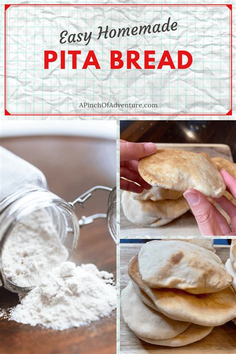 Easy Homemade Pita Bread Delicious Authentic Oven Baked Pita Bread